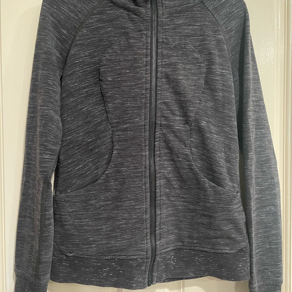 Lululemon gray scuba hoodie